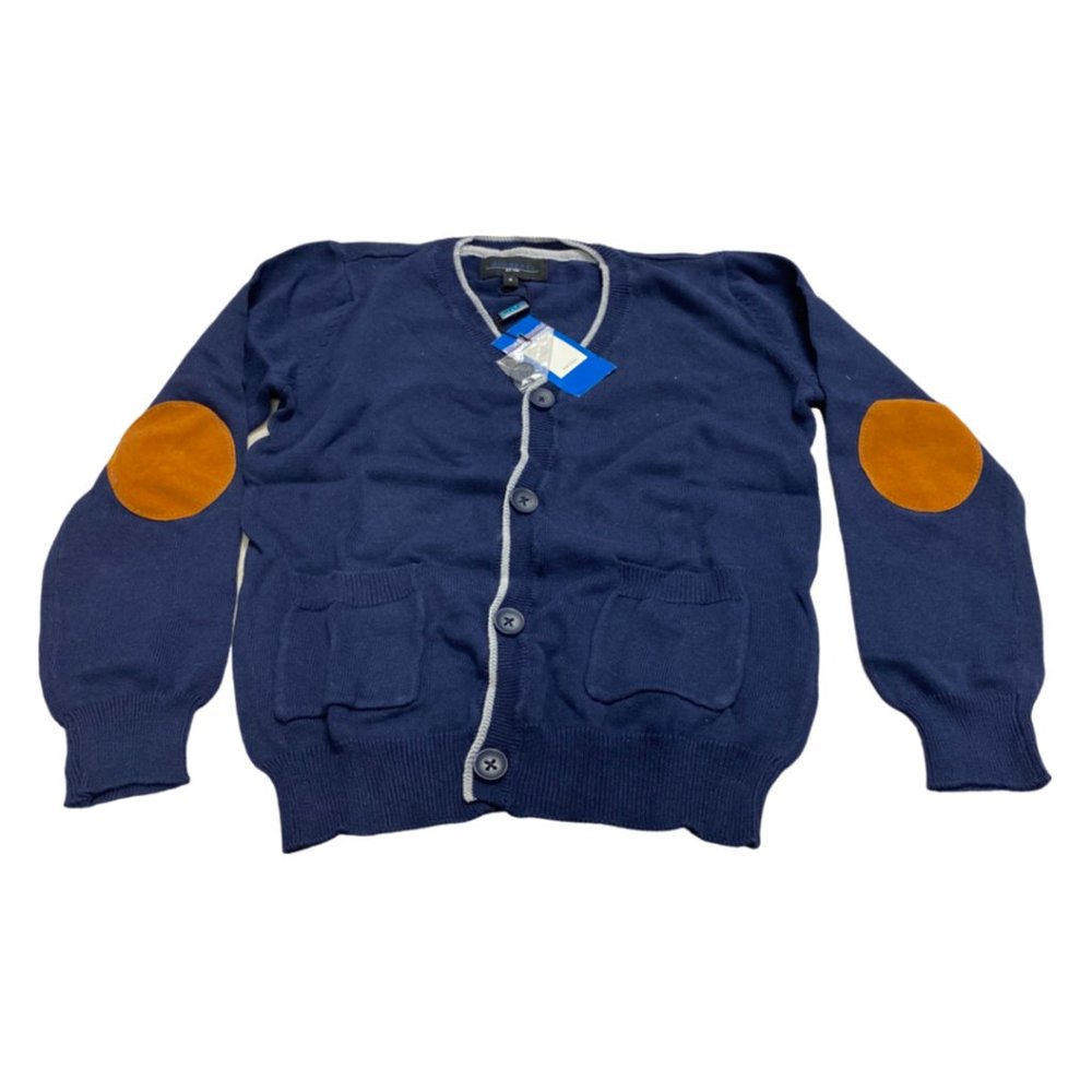 Gioberti Boy's 100% Cotton Light Weight Knitted Cardigan Sweater